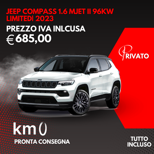 JEEP COMPASS 1.6 MJet II 96kW Limited| 2023