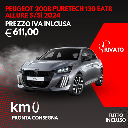 PEUGEOT 2008 PureTech 130 EAT8 Allure S/S| 2024