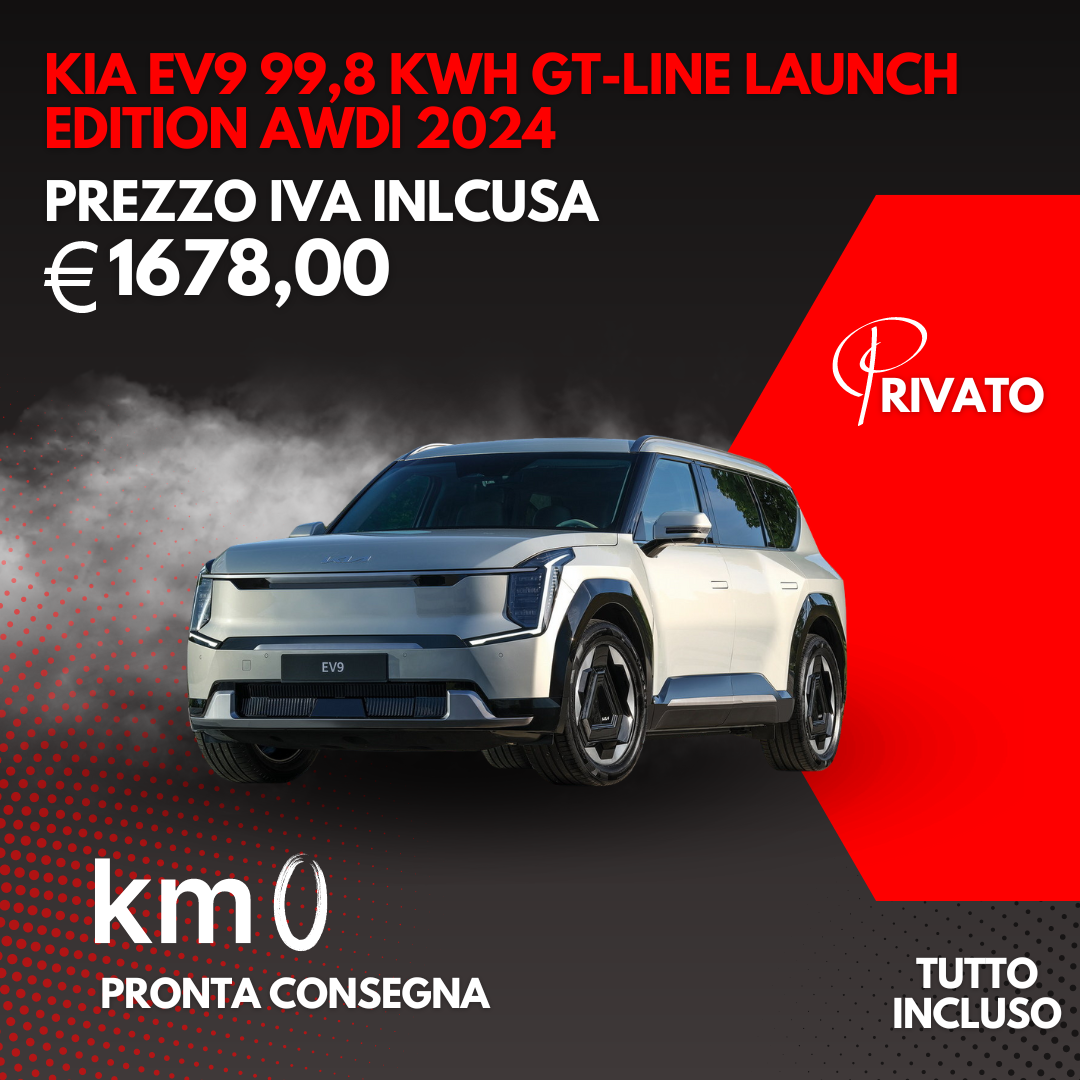 KIA EV9 99,8 KWH GT-line Launch Edition AWD| 2024