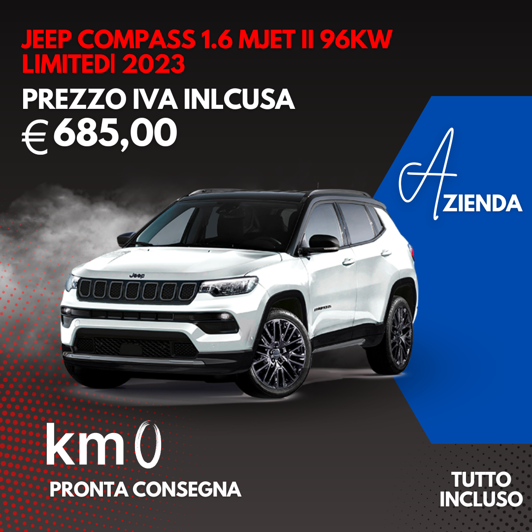 JEEP COMPASS 1.6 MJet II 96kW Limited| 2023