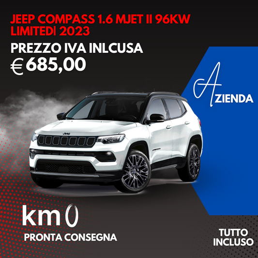 JEEP COMPASS 1.6 MJet II 96kW Limited| 2023