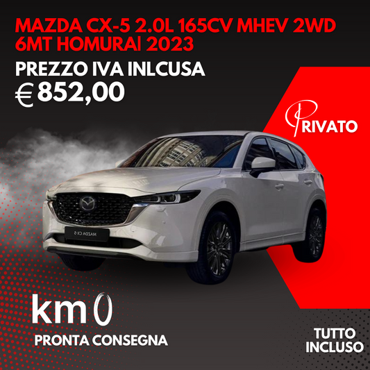 MAZDA CX-5 2.0L 165cv MHEV 2WD 6MT Homura| 2023