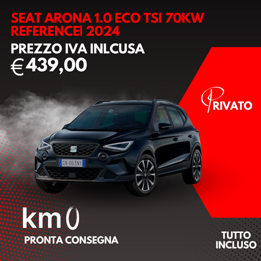 SEAT ARONA 1.0 Eco TSI 70kW Reference| 2024